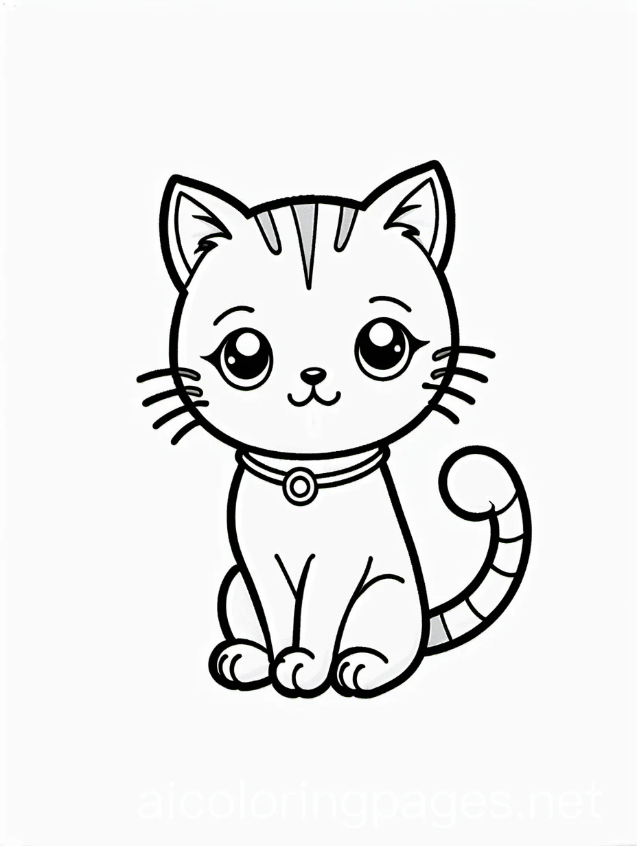 cute sans cate coloring pages