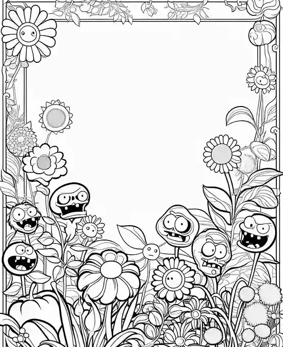 plant pictures to color